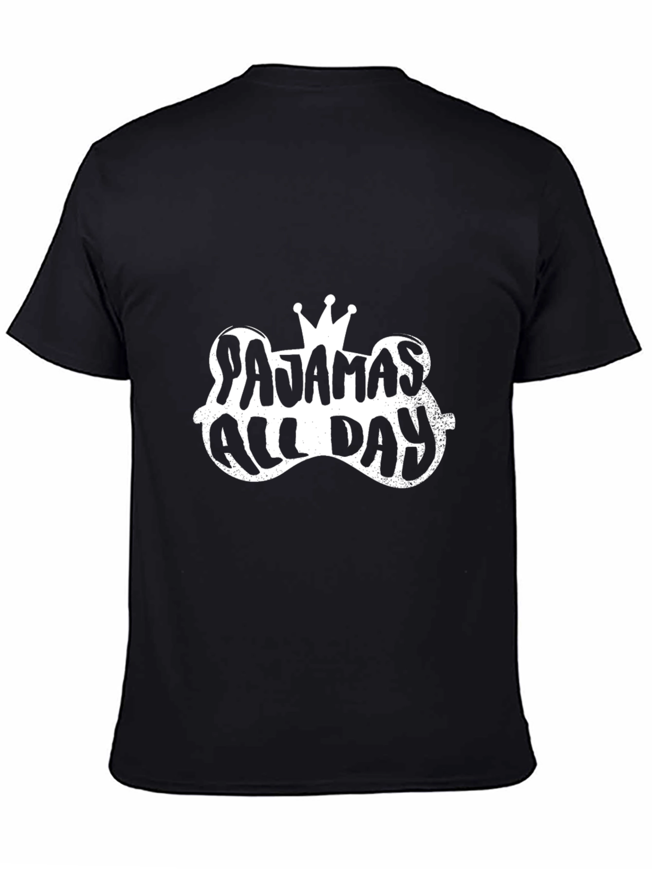 Pajamas All Day Graphic Tee - Black