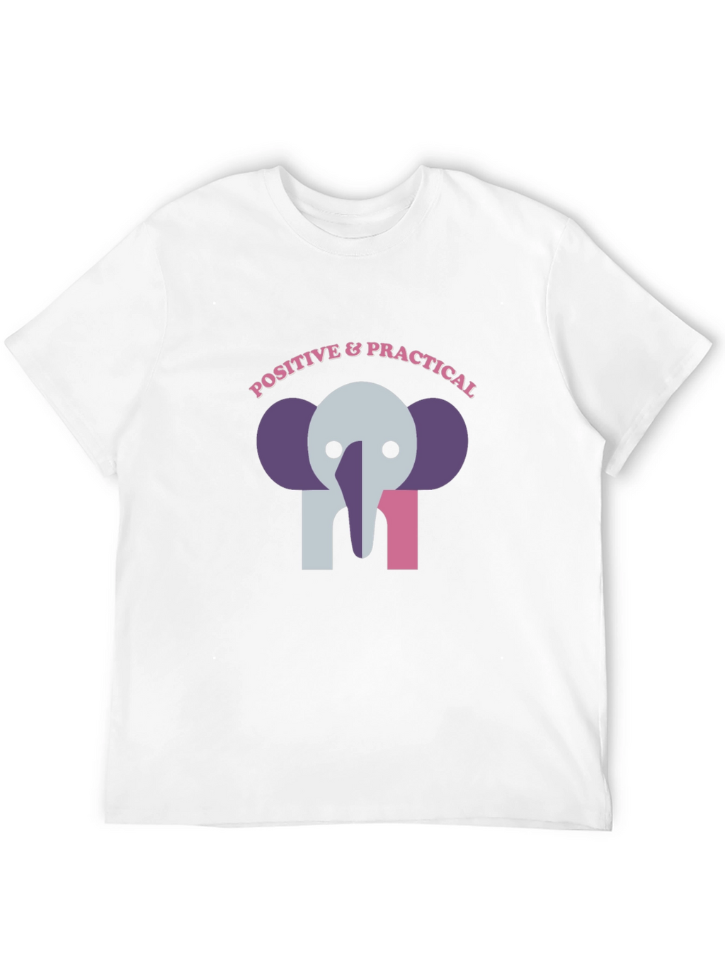Positive & Practical Elephant Graphic Tee