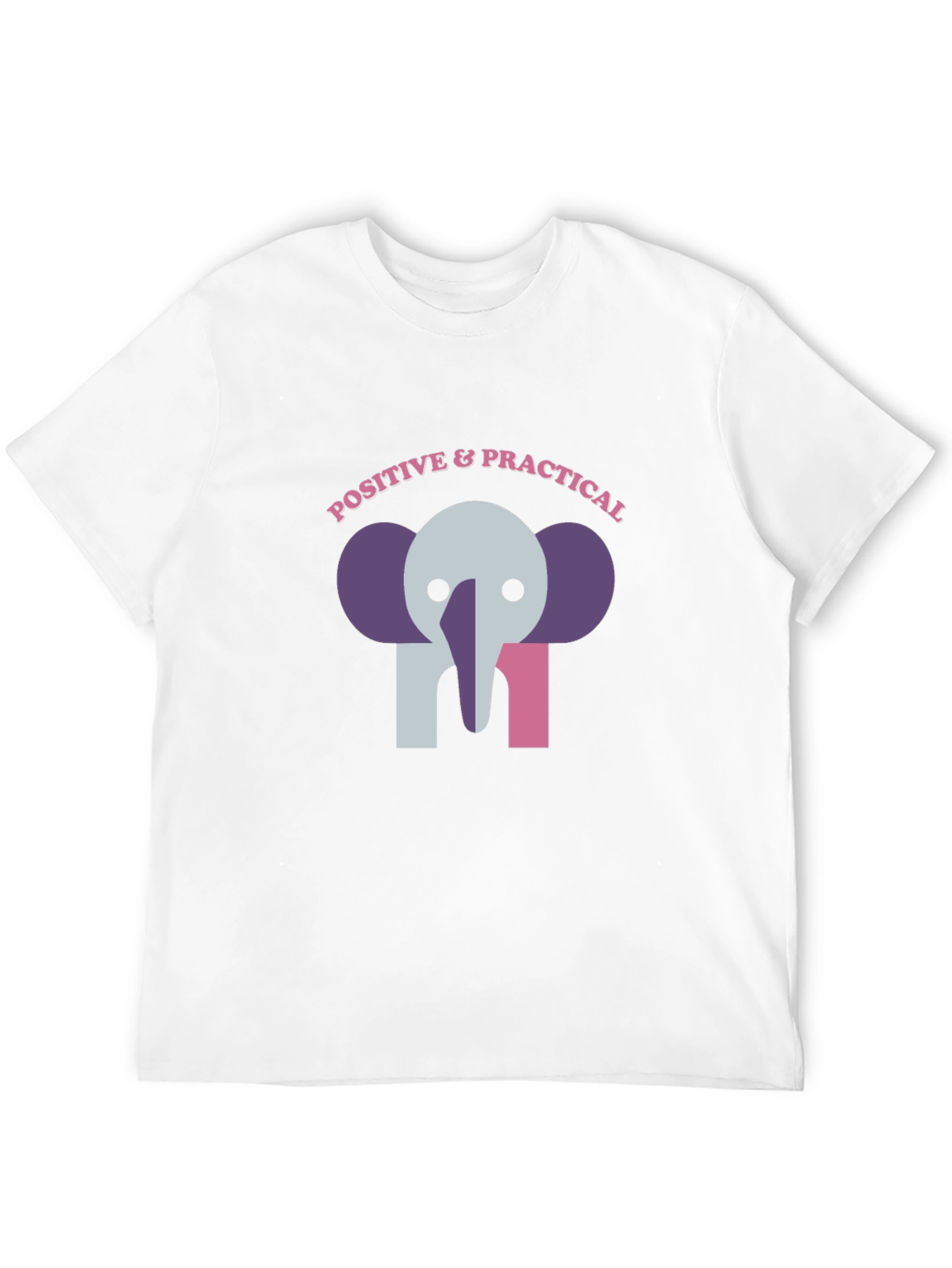 Positive & Practical Elephant Graphic Tee