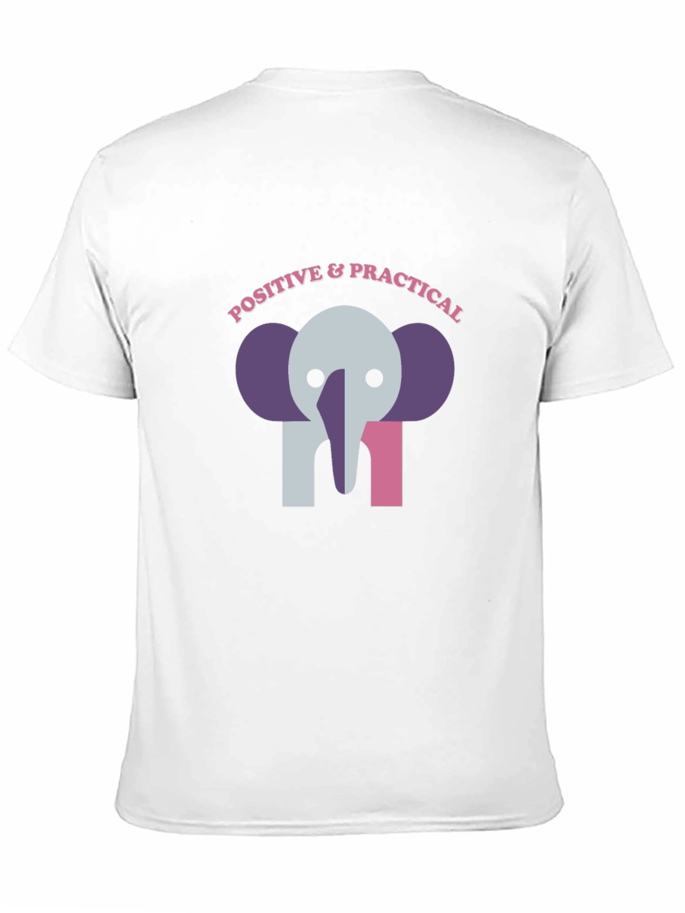 Positive & Practical Elephant Graphic Tee
