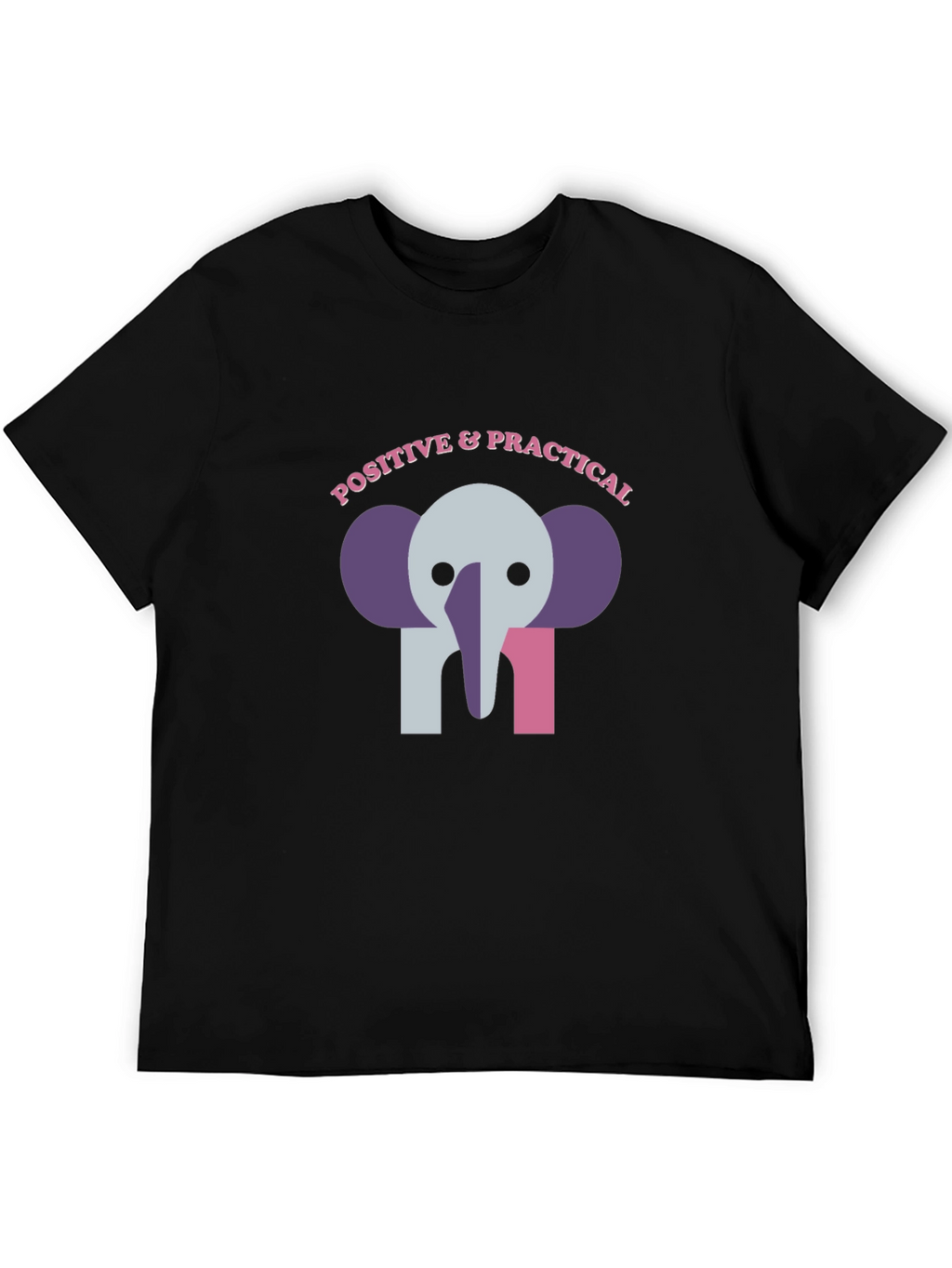 Positive & Practical Elephant Graphic Tee