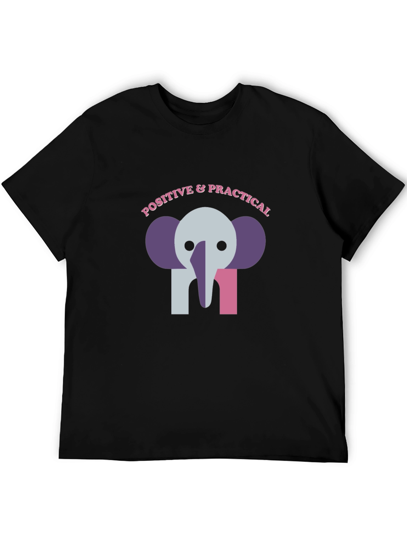 Positive & Practical Elephant Graphic Tee