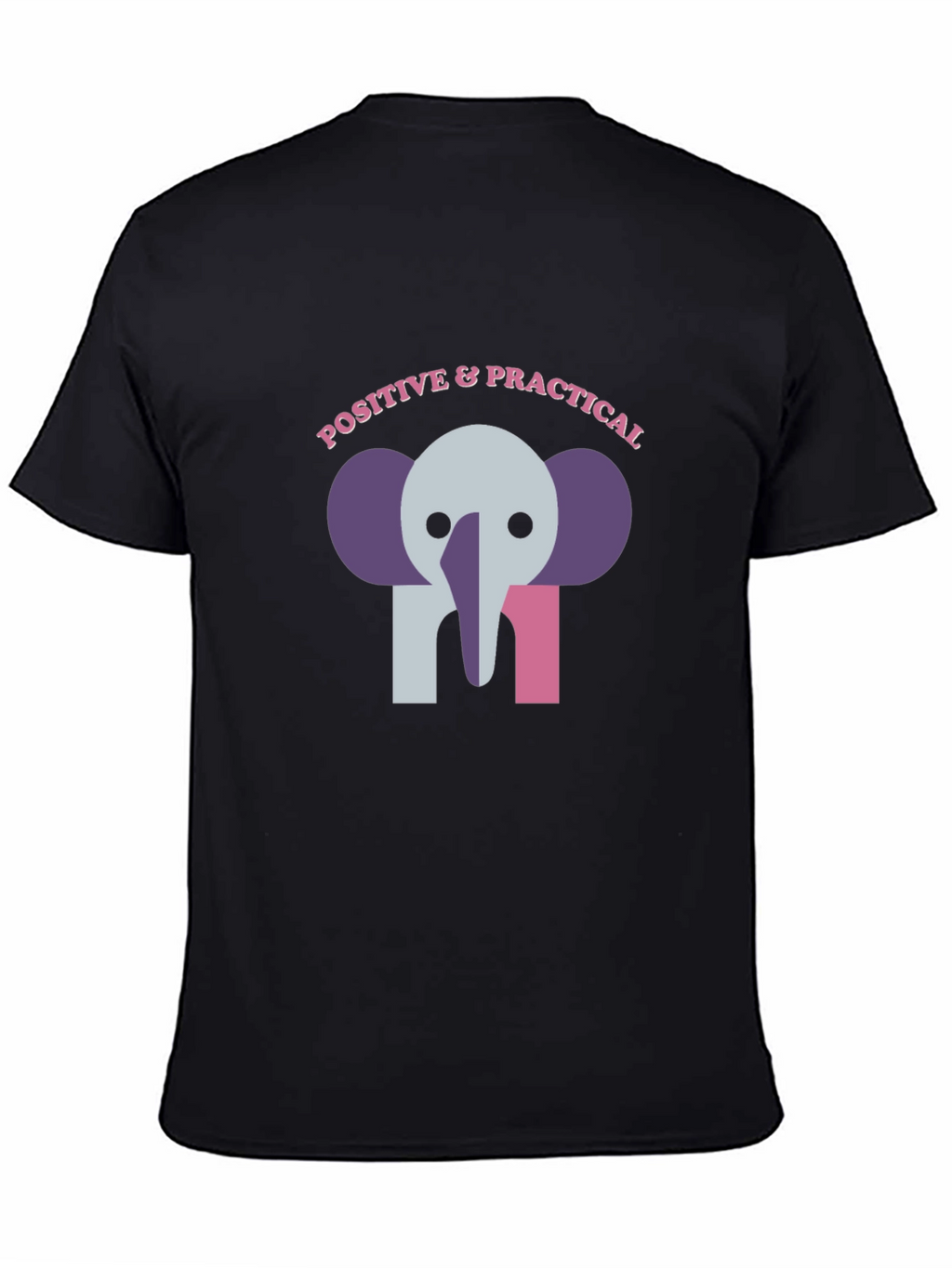 Positive & Practical Elephant Graphic Tee