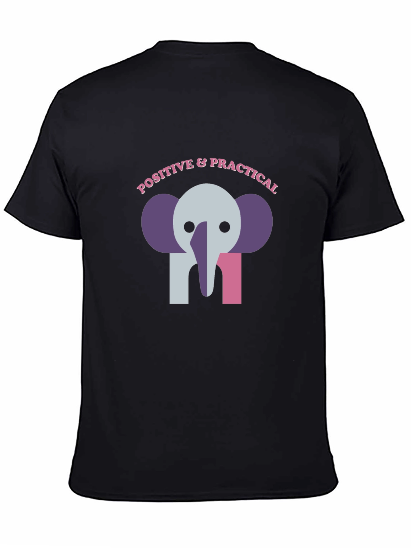 Positive & Practical Elephant Graphic Tee