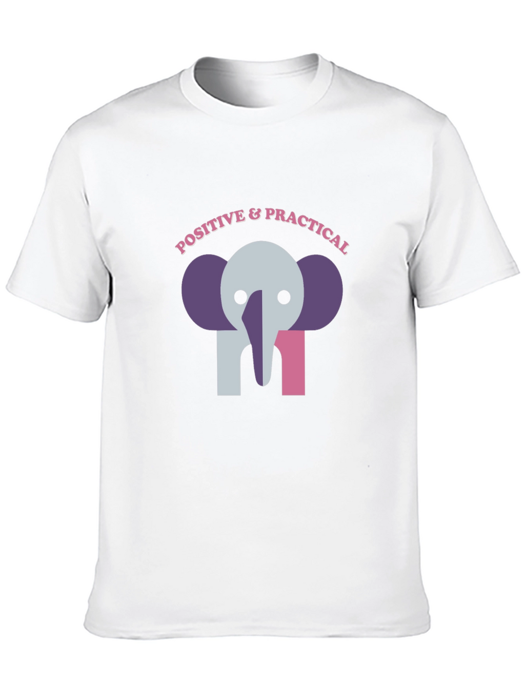 Positive & Practical Elephant Graphic Tee