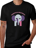 Positive & Practical Elephant Graphic Tee