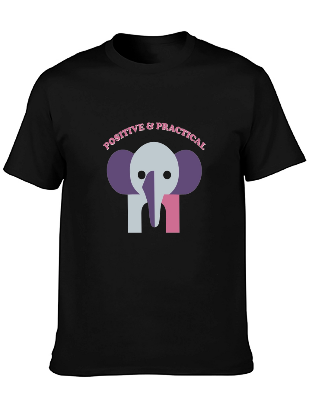 Positive & Practical Elephant Graphic Tee