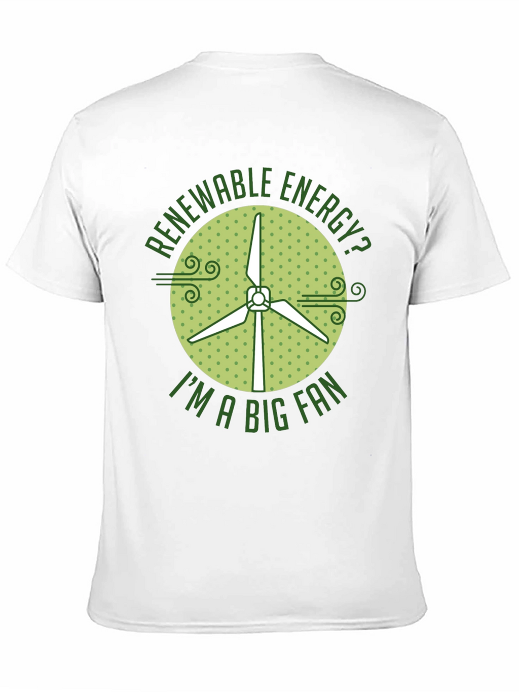 Renewable Energy Fan Graphic T-Shirt