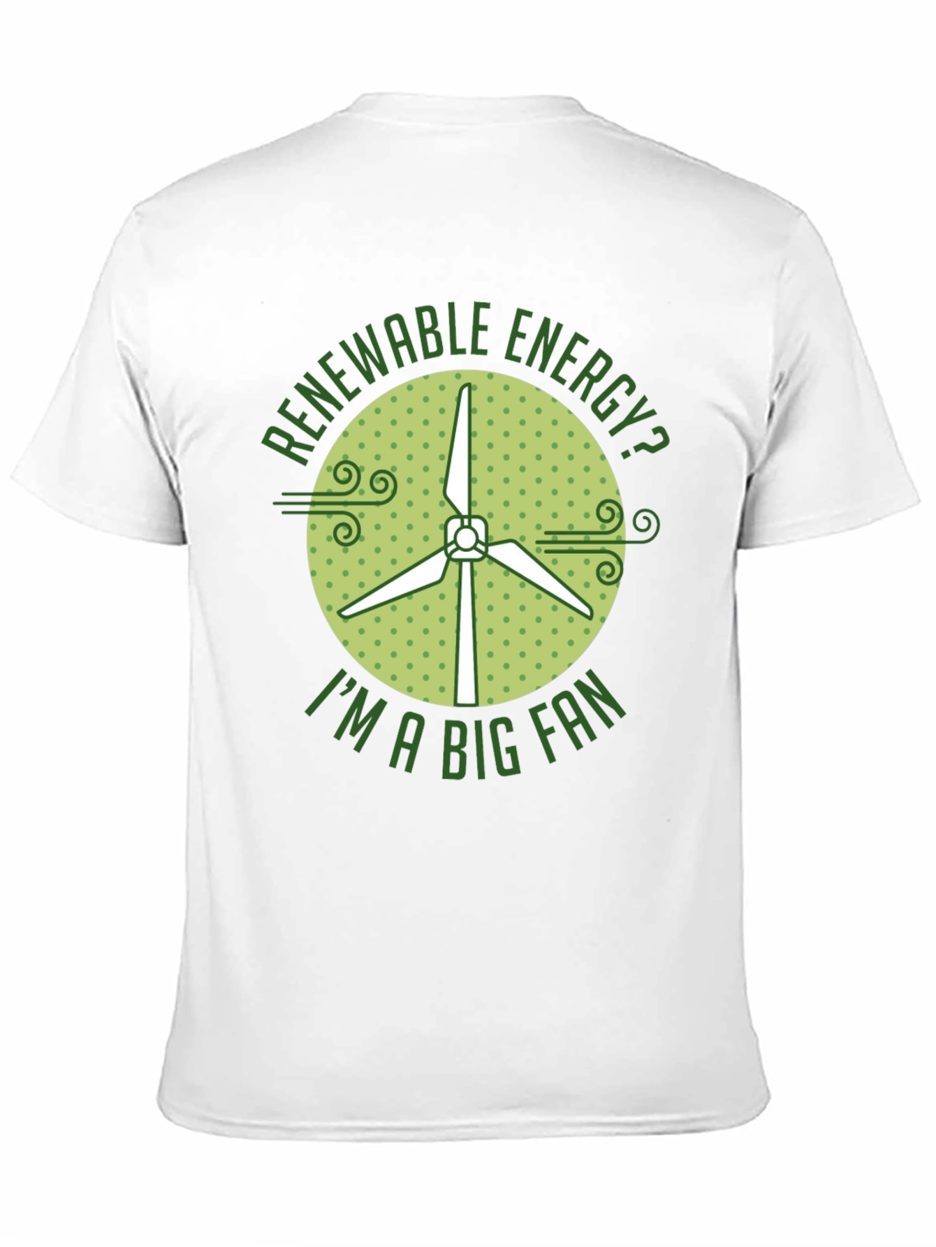 Renewable Energy Fan Graphic T-Shirt
