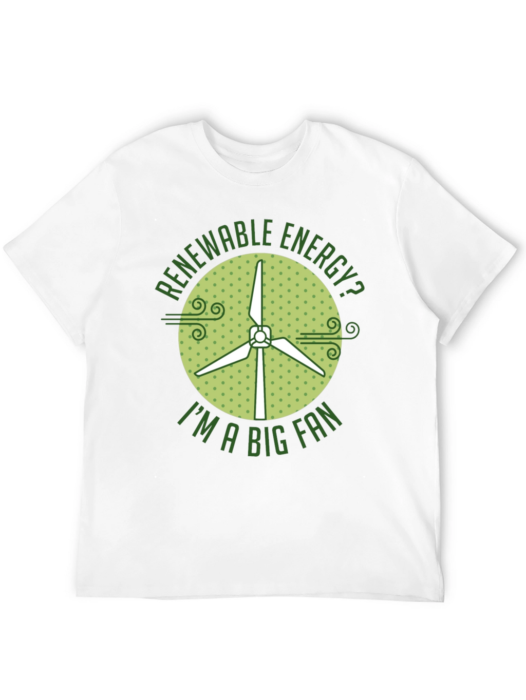 Renewable Energy Fan Graphic T-Shirt