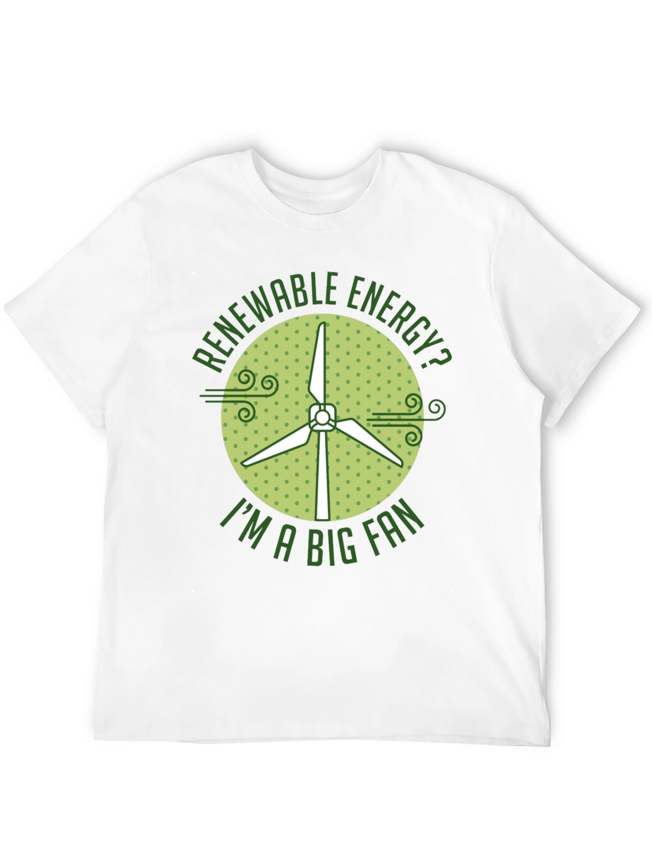 Renewable Energy Fan Graphic T-Shirt