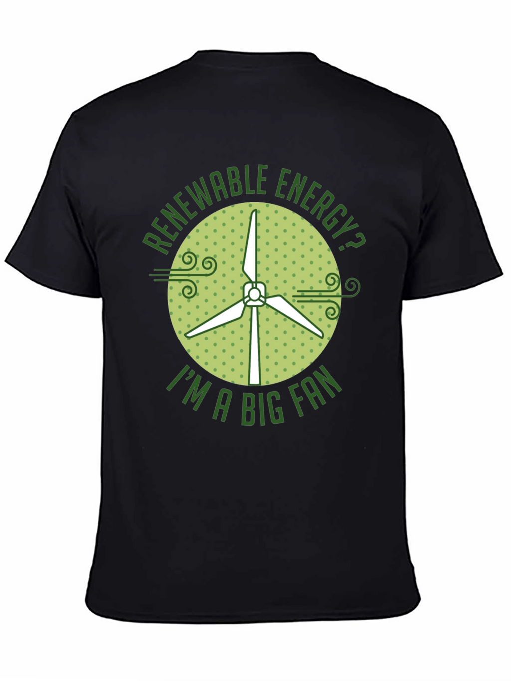 Renewable Energy Fan Graphic T-Shirt