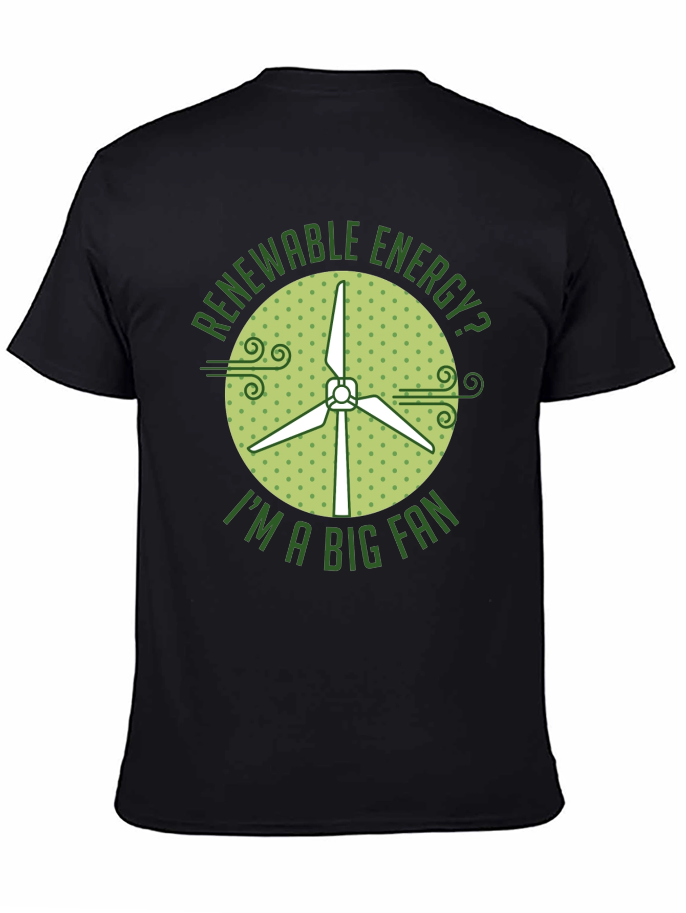Renewable Energy Fan Graphic T-Shirt