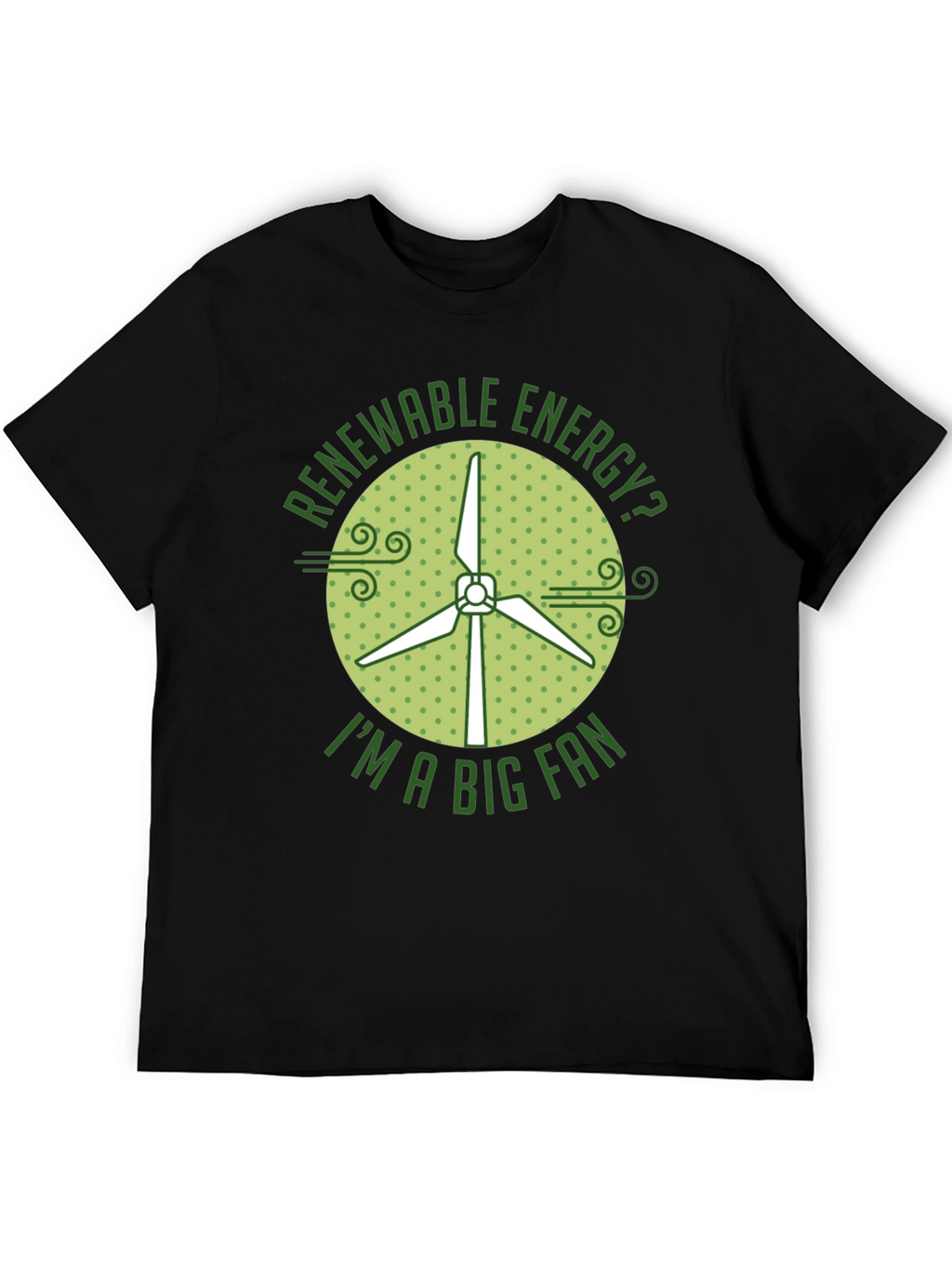 Renewable Energy Fan Graphic T-Shirt