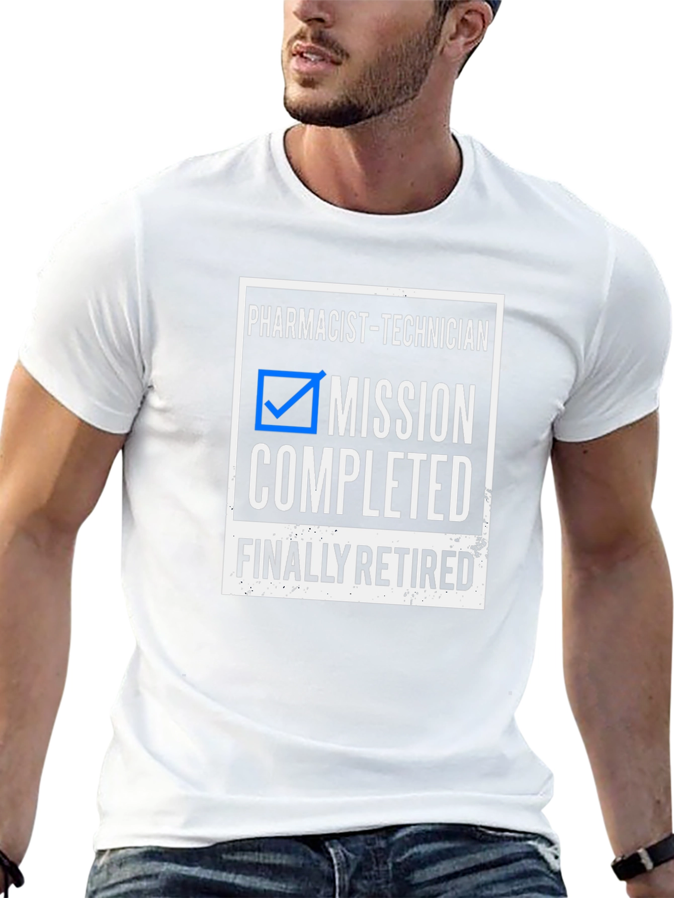 Pharmacist Technician Mission Completed Retired T-Shirt