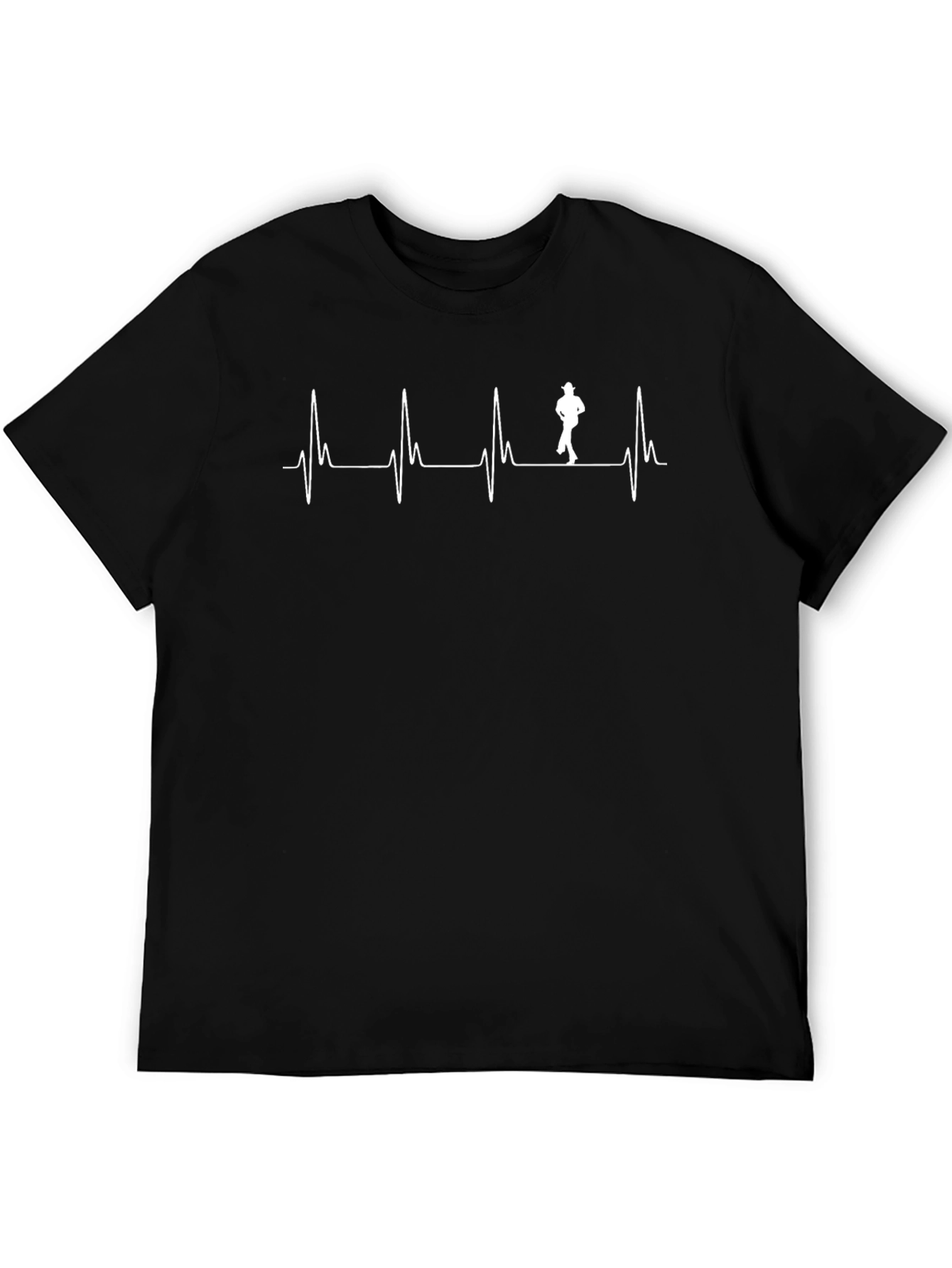 Cowboy Heartbeat T-Shirt - Western Style Tee