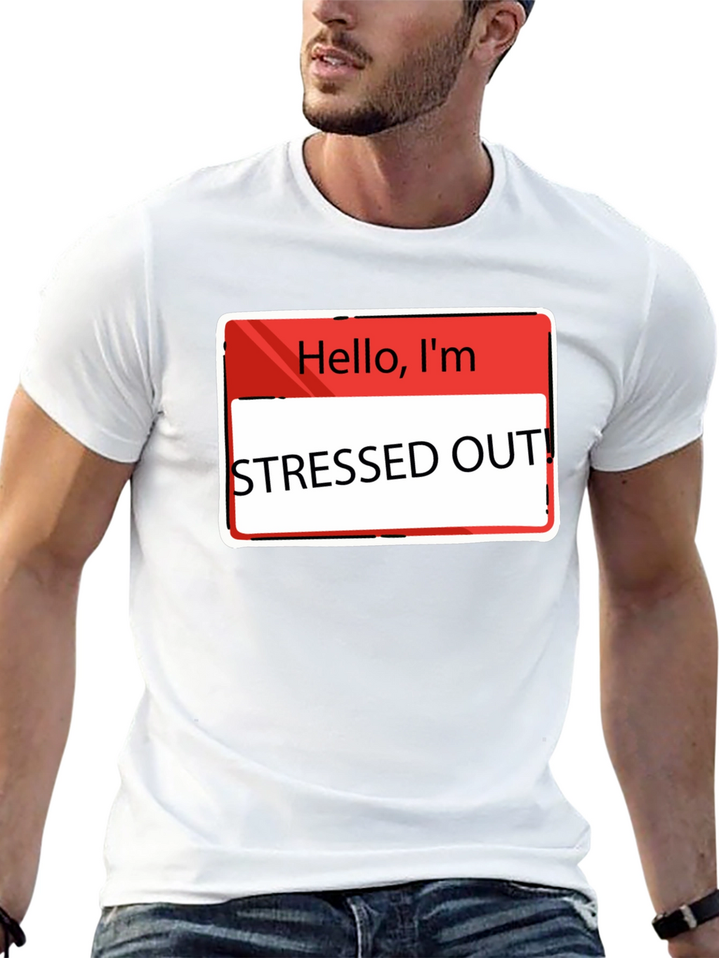 Stressed Out T-Shirt - Funny Slogan Tee