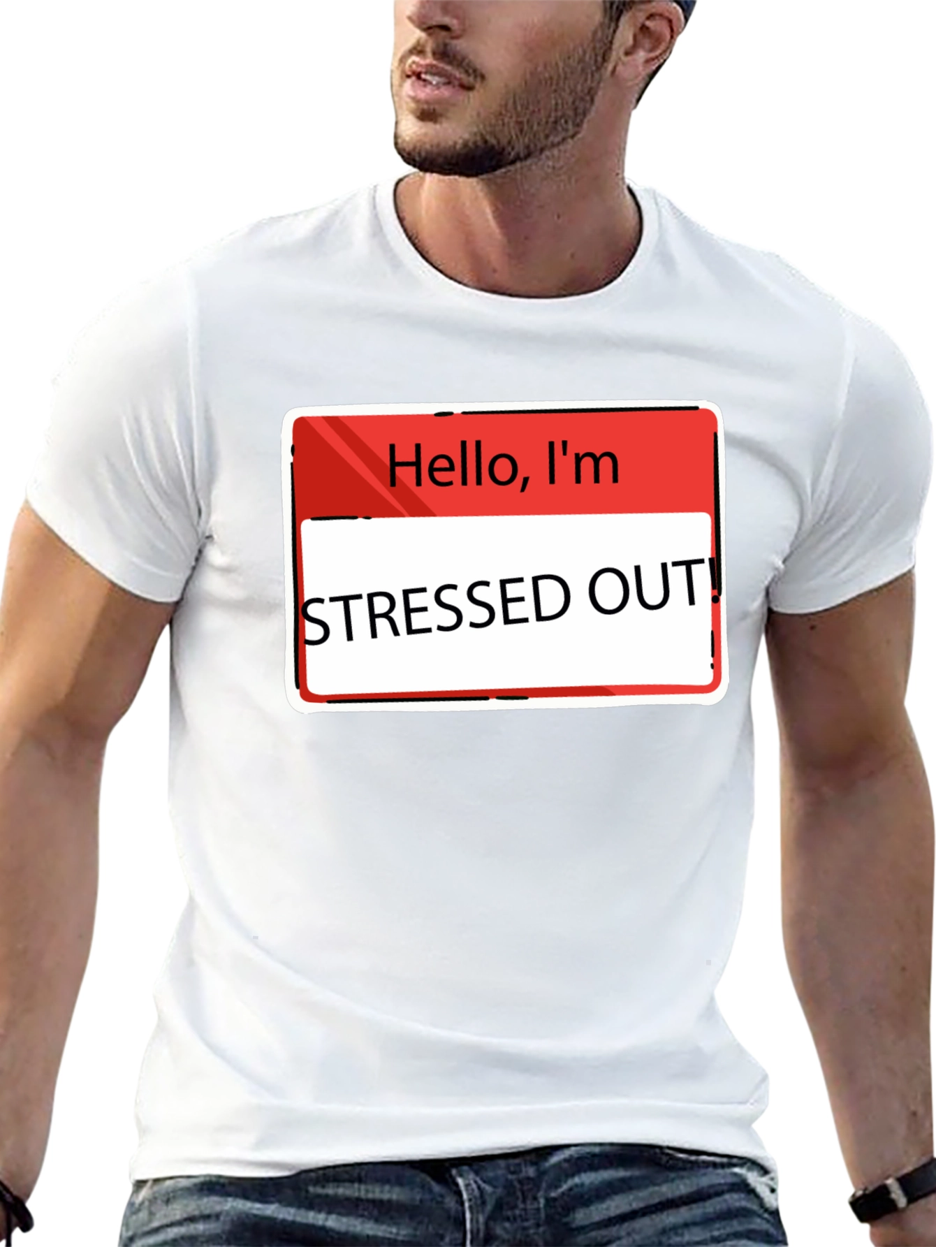 Stressed Out T-Shirt - Funny Slogan Tee