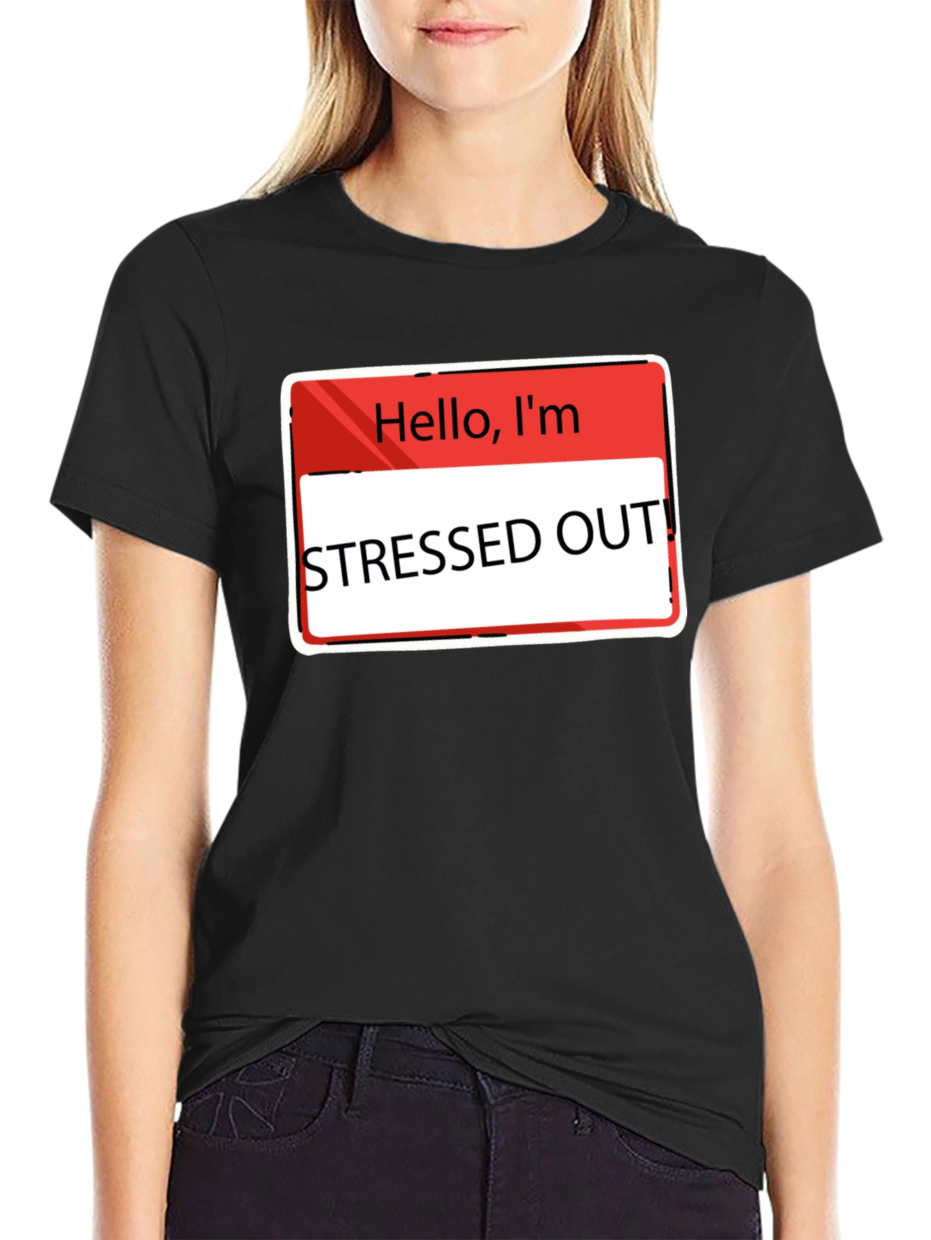 Stressed Out T-Shirt - Funny Slogan Tee