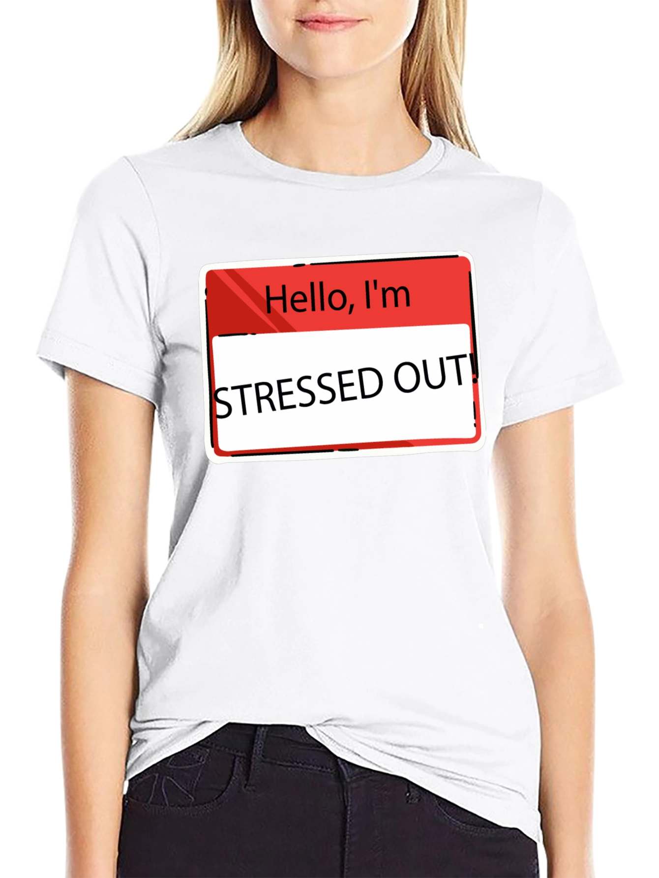 Stressed Out T-Shirt - Funny Slogan Tee