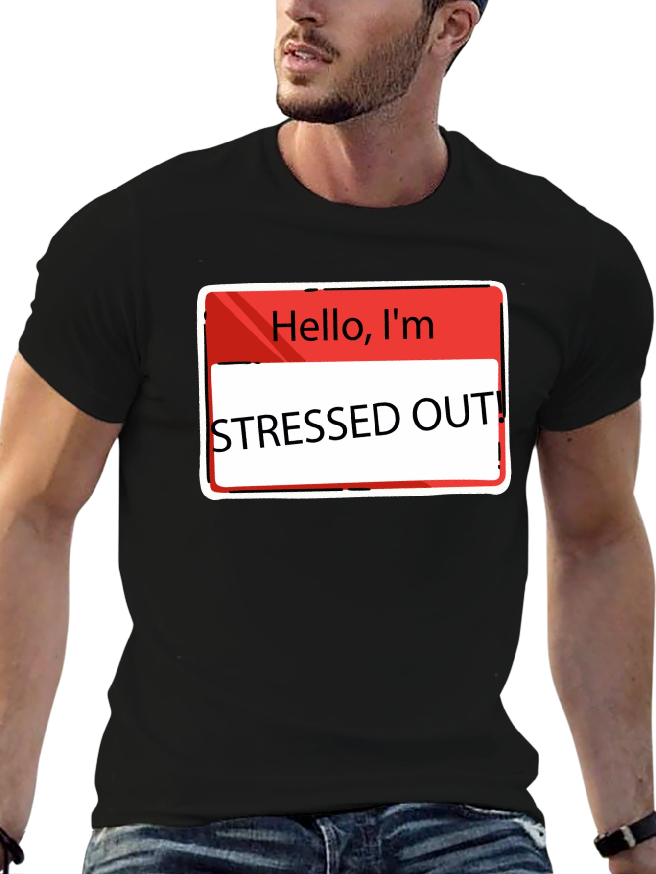 Stressed Out T-Shirt - Funny Slogan Tee