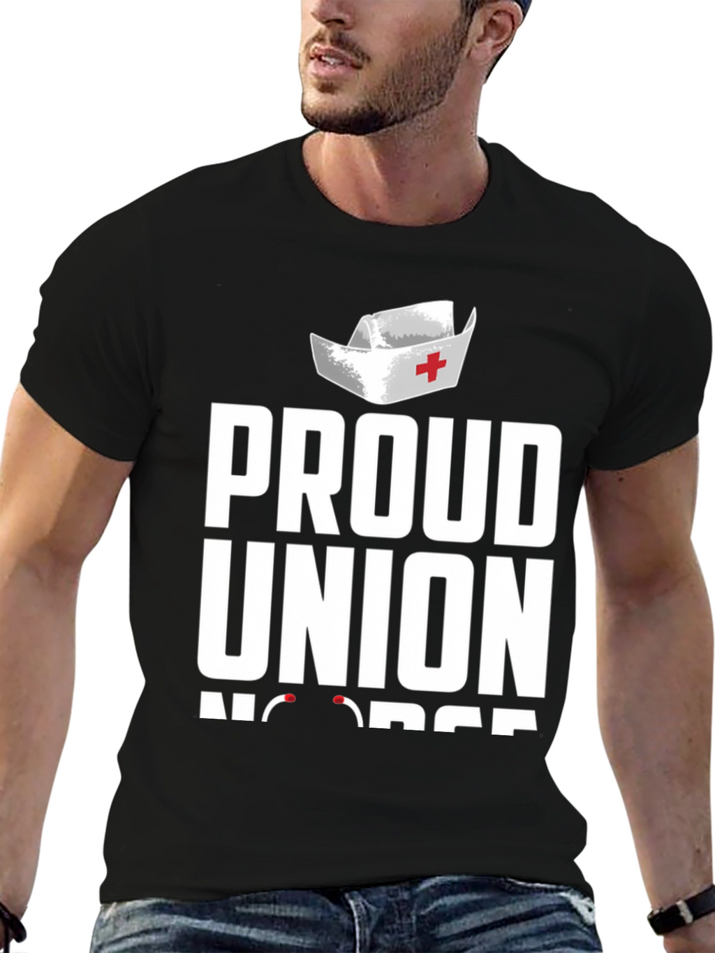 Proud Union Nurse T-Shirt