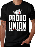 Proud Union Nurse T-Shirt