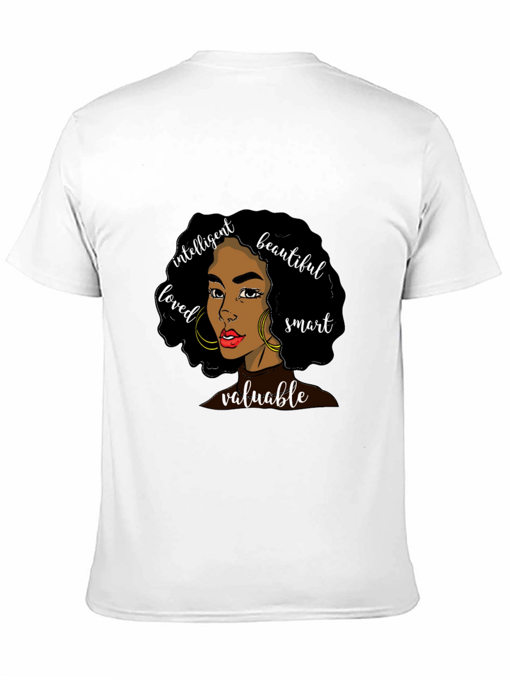 Empowered Woman Graphic Tee - Black