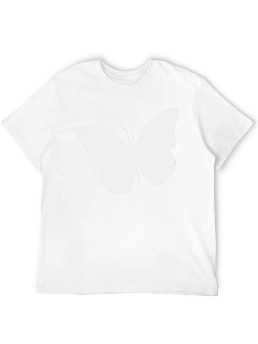Butterfly Graphic Tee - Mens Black T-Shirt