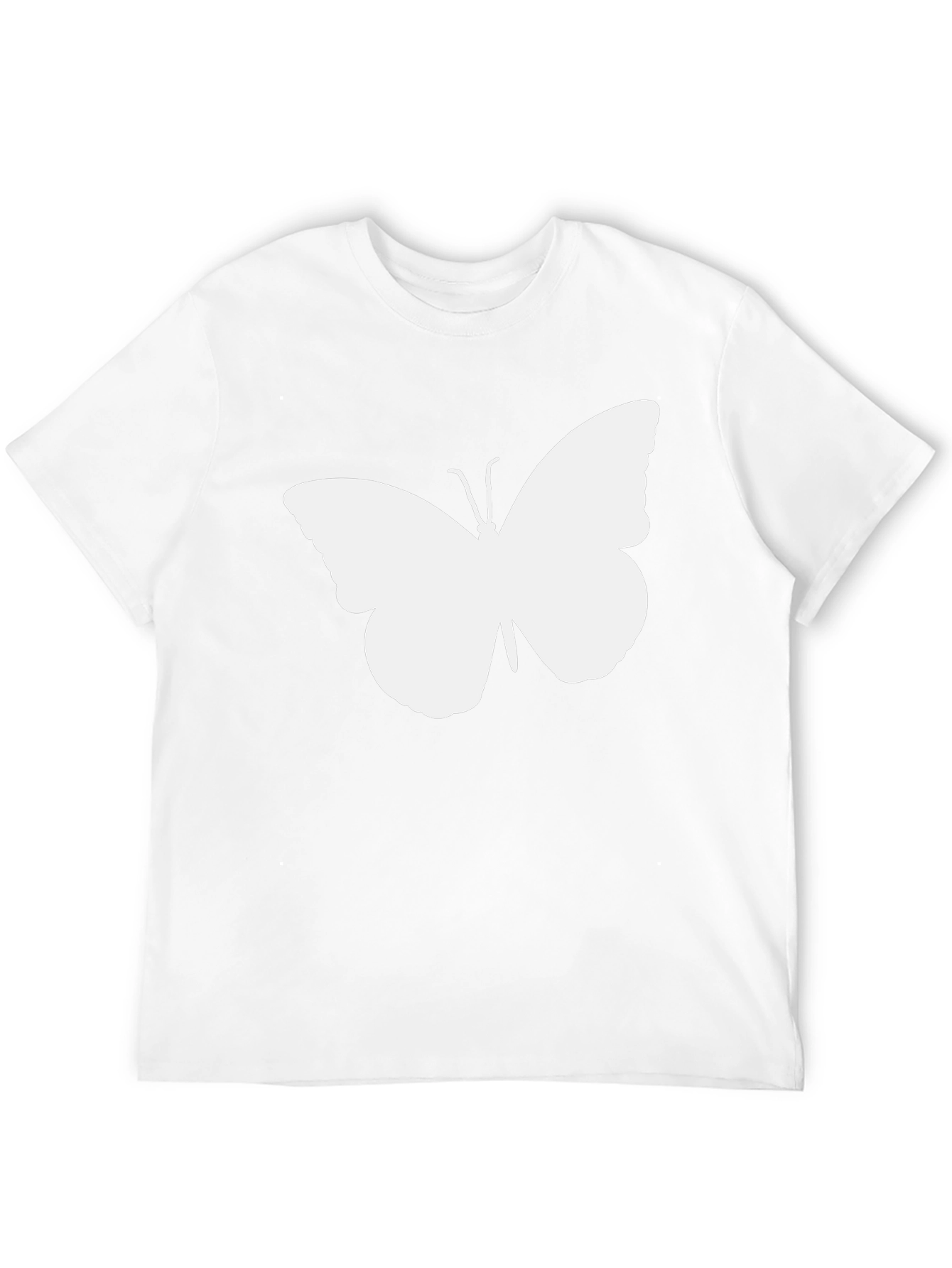 Butterfly Graphic Tee - Mens Black T-Shirt