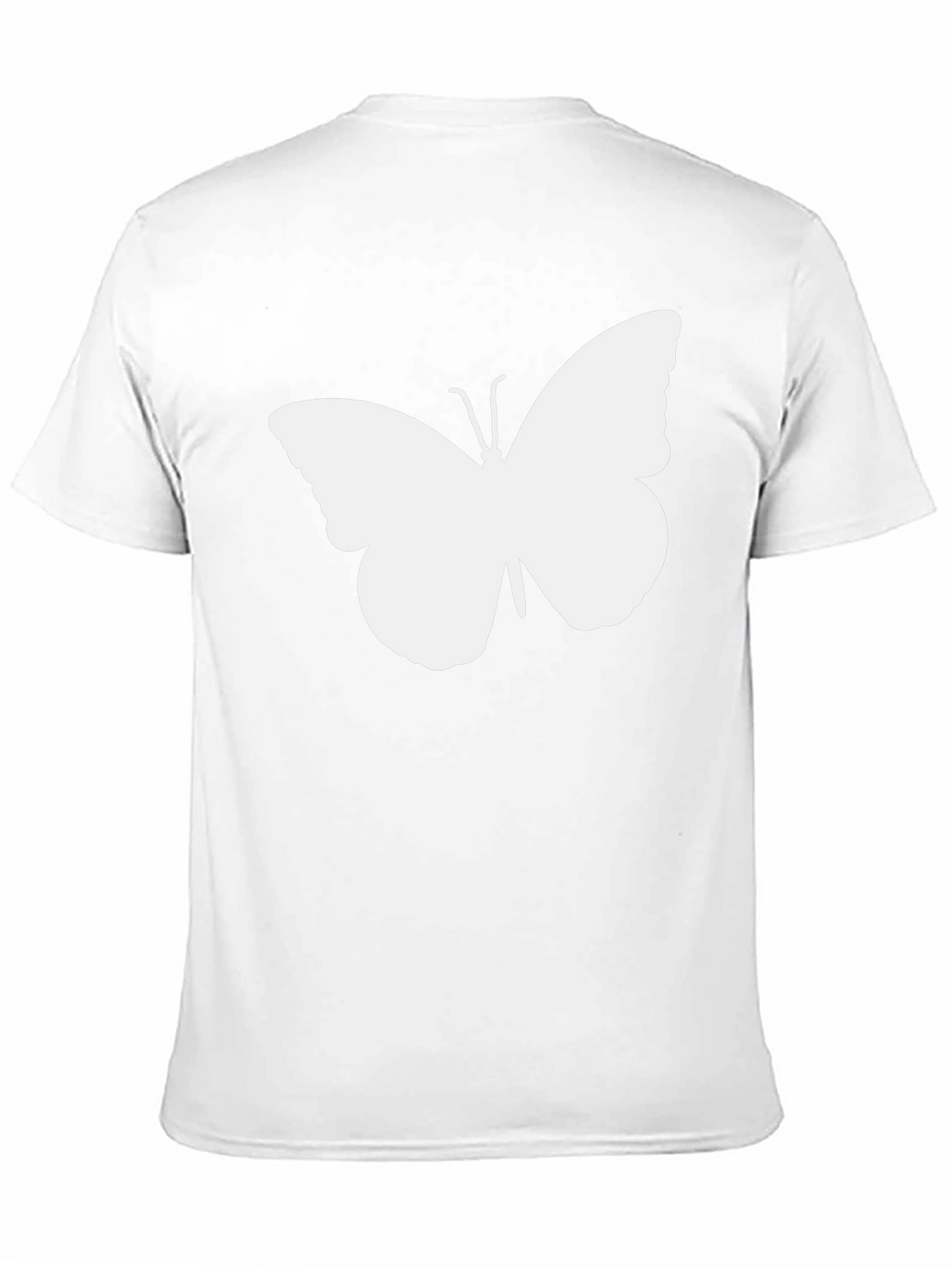 Butterfly Graphic Tee - Mens Black T-Shirt