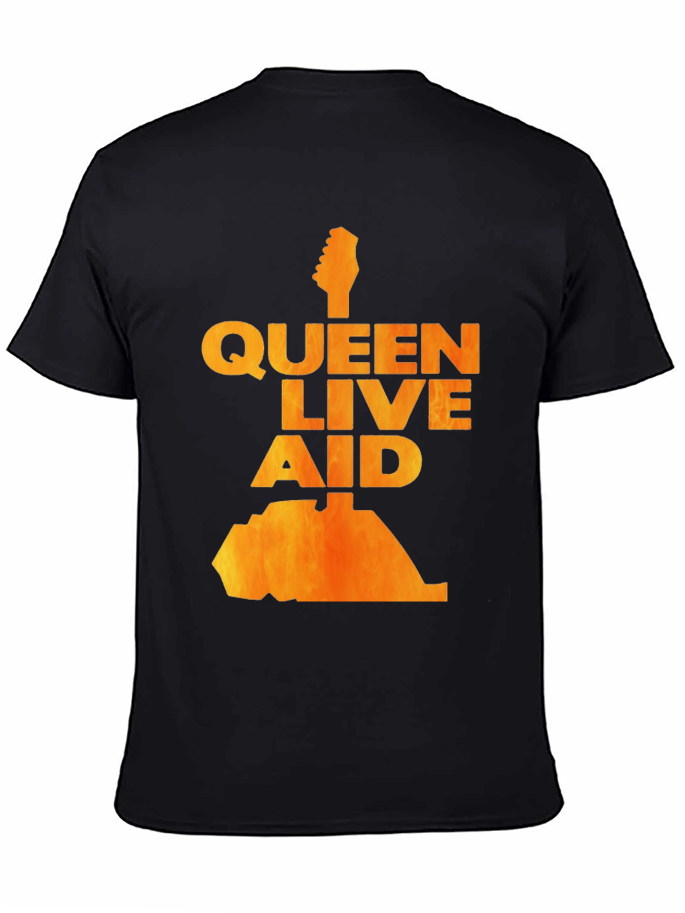 Queen Live Aid Graphic Tee - Rock Band Concert T-Shirt