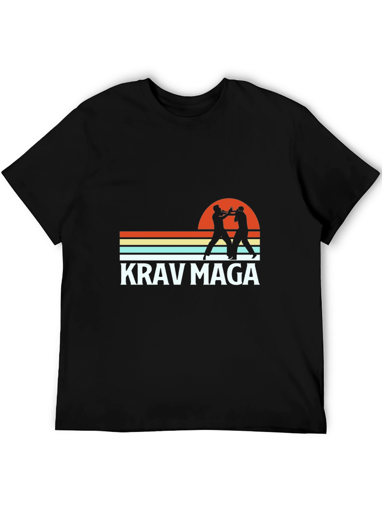 Krav Maga Retro Graphic T-Shirt