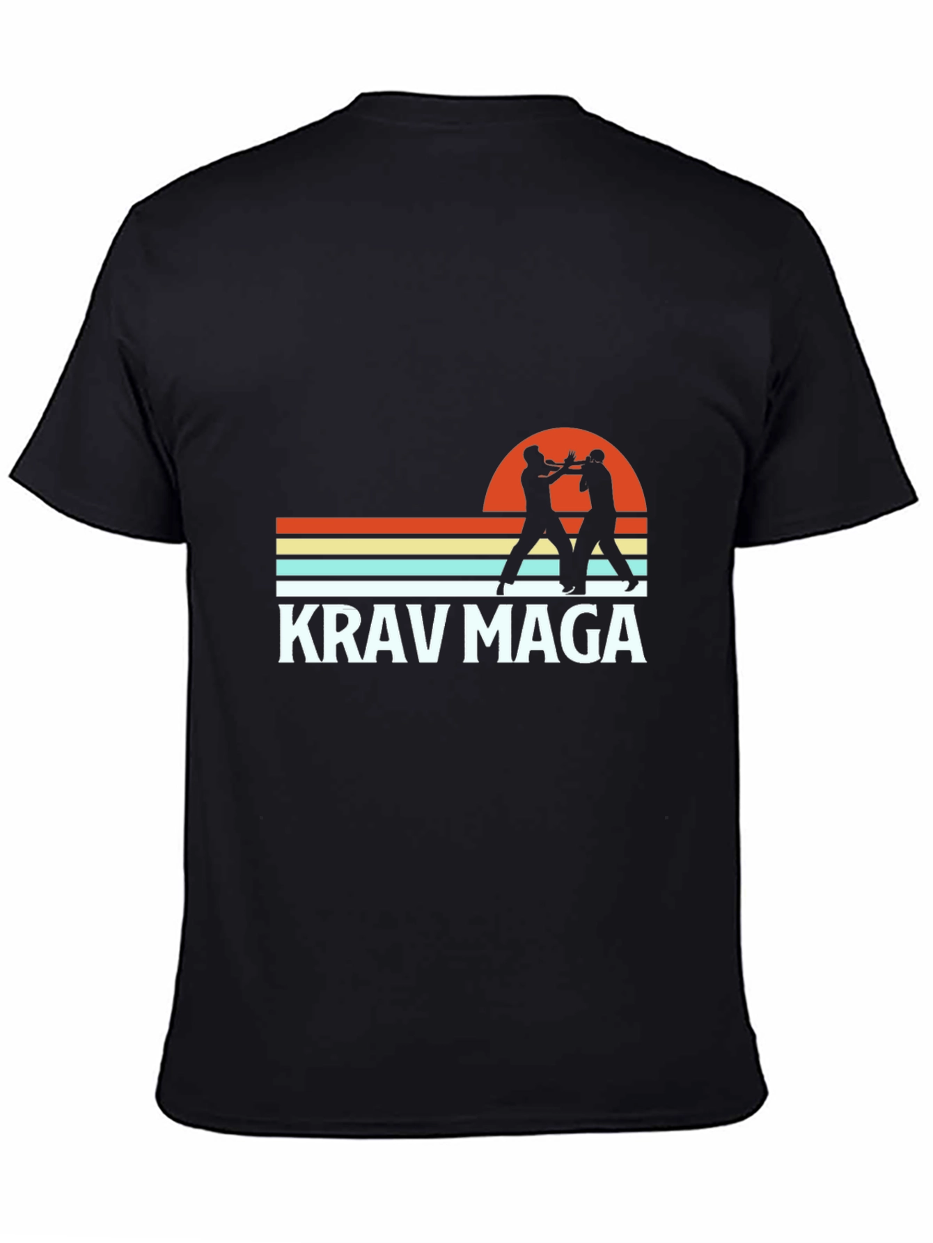 Krav Maga Retro Graphic T-Shirt