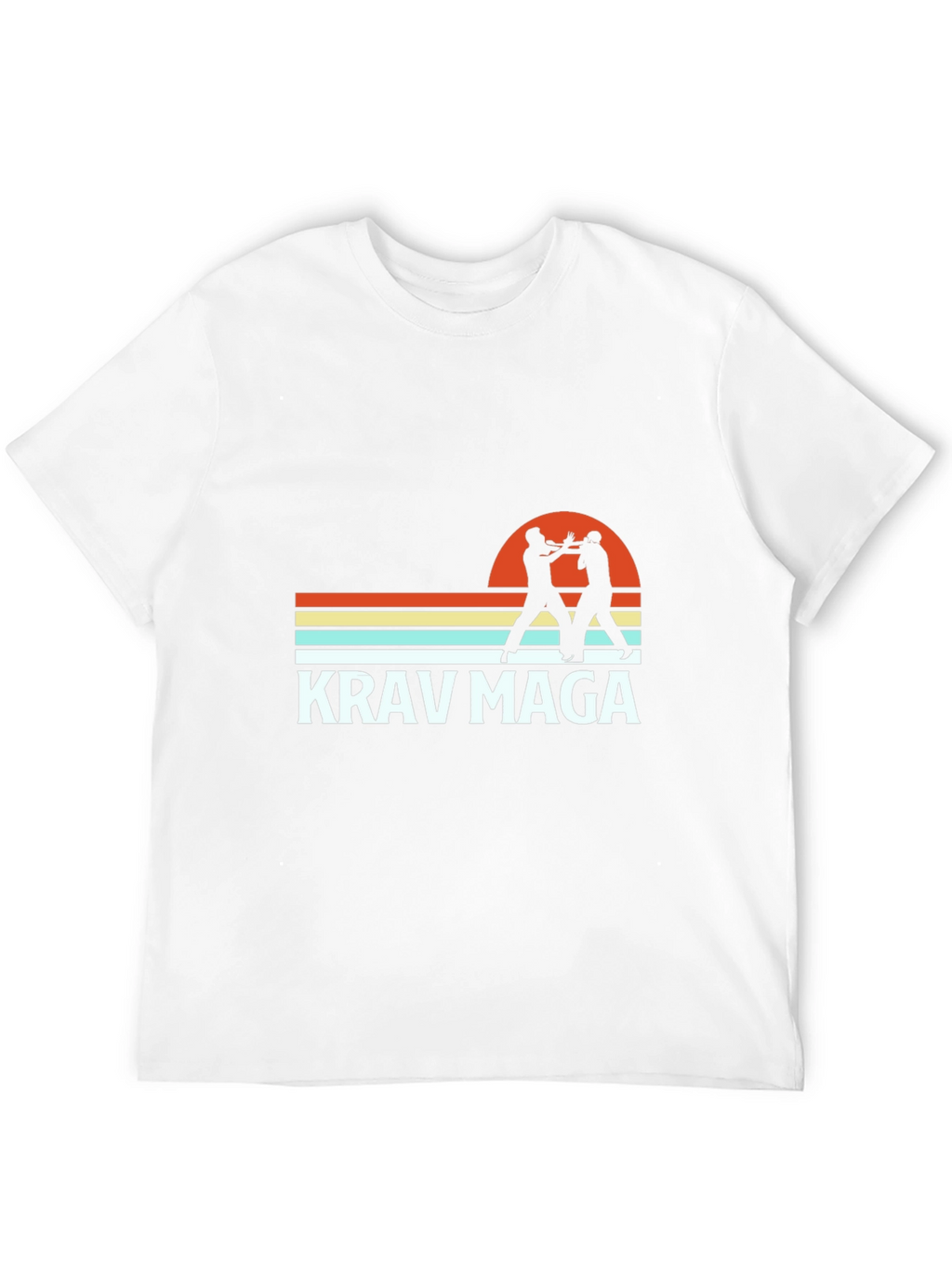 Krav Maga Retro Graphic T-Shirt