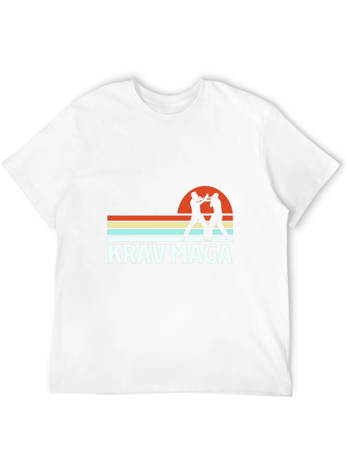 Krav Maga Retro Graphic T-Shirt