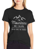 Mountains Are Calling T-Shirt - Adventure Awaits!