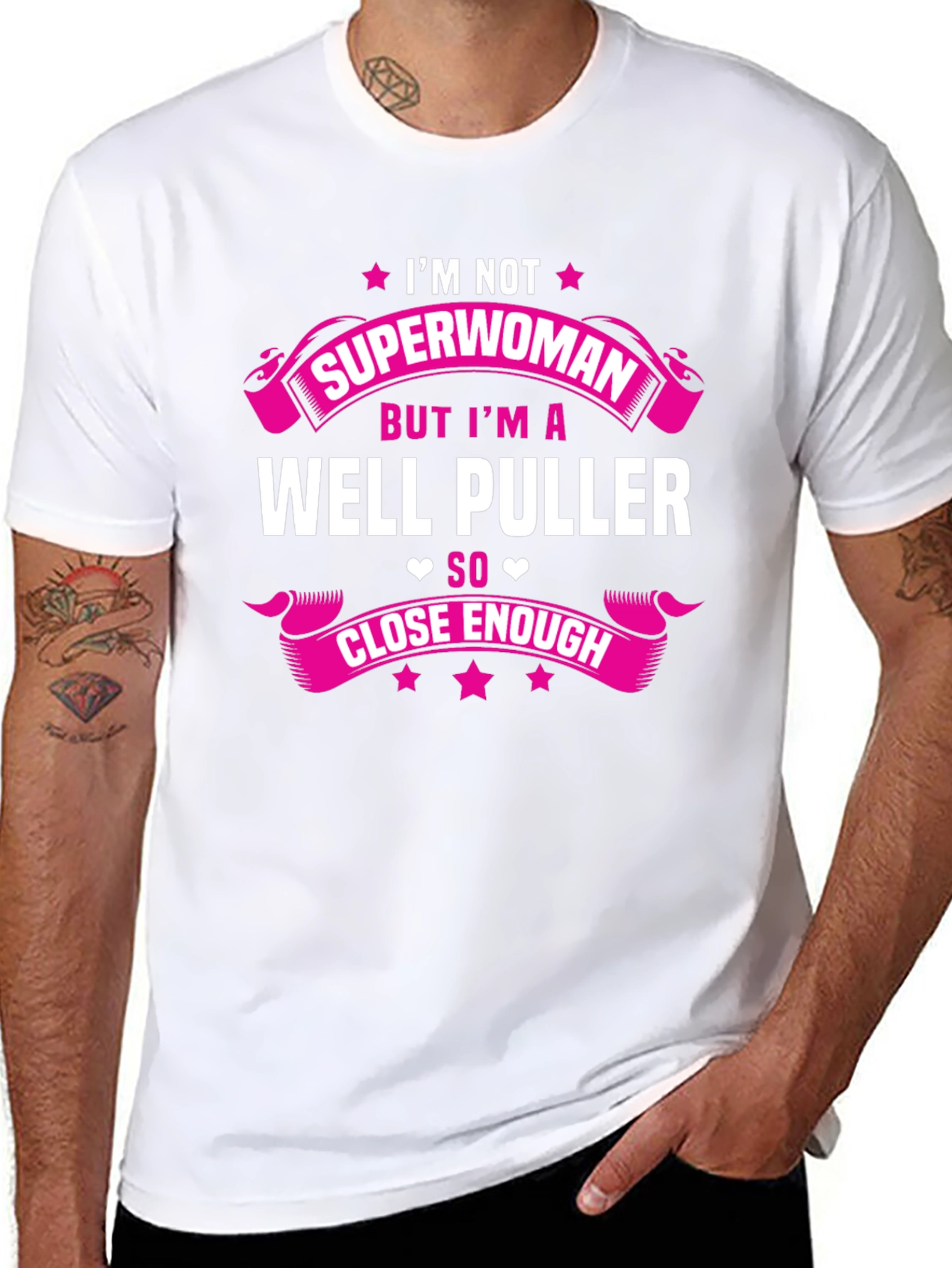 Im Not Superwoman Well Puller T-Shirt