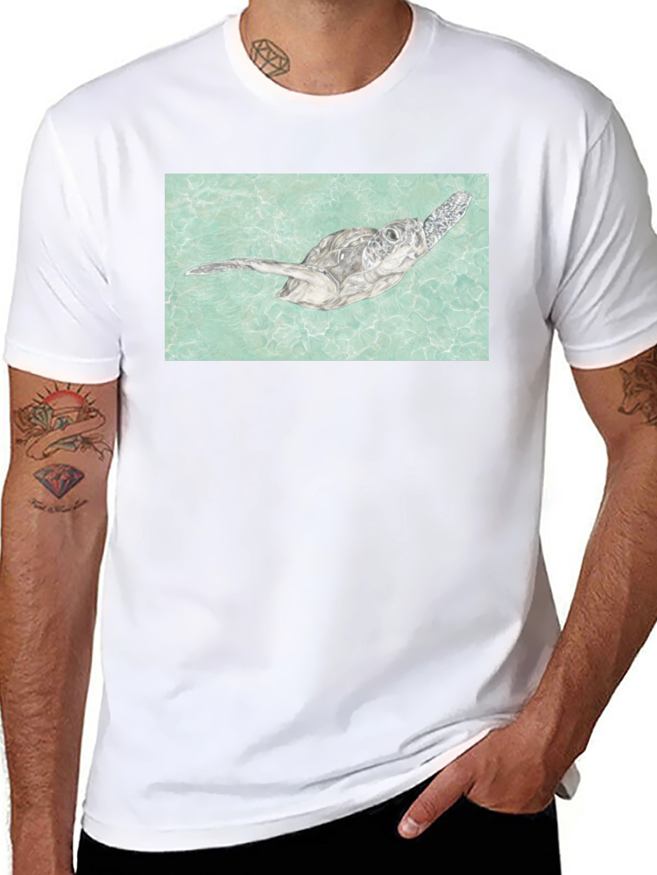 Sea Turtle Graphic T-Shirt