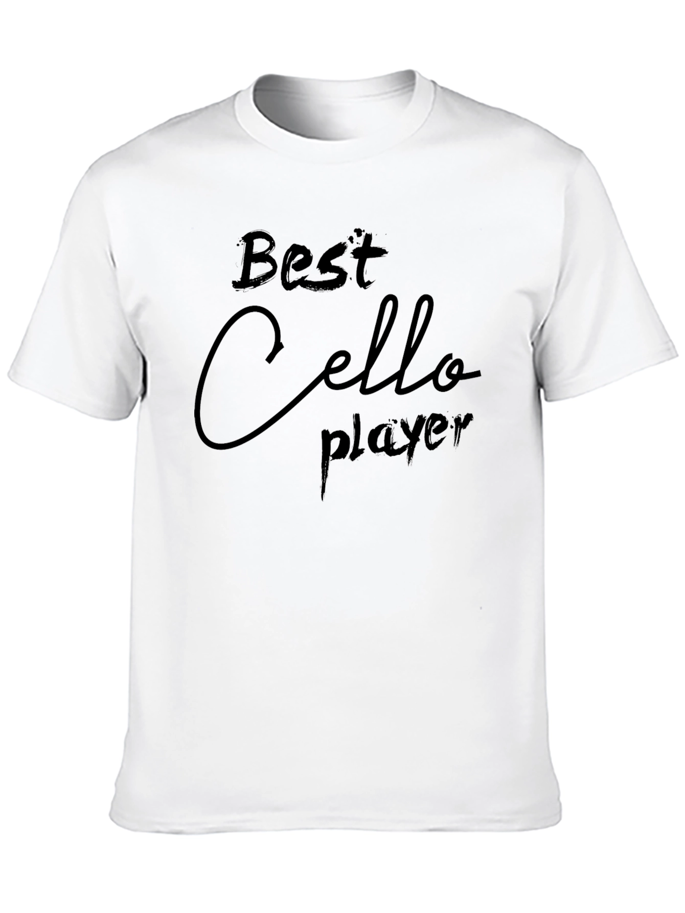 Best Cello Player Graphic Tee - Black