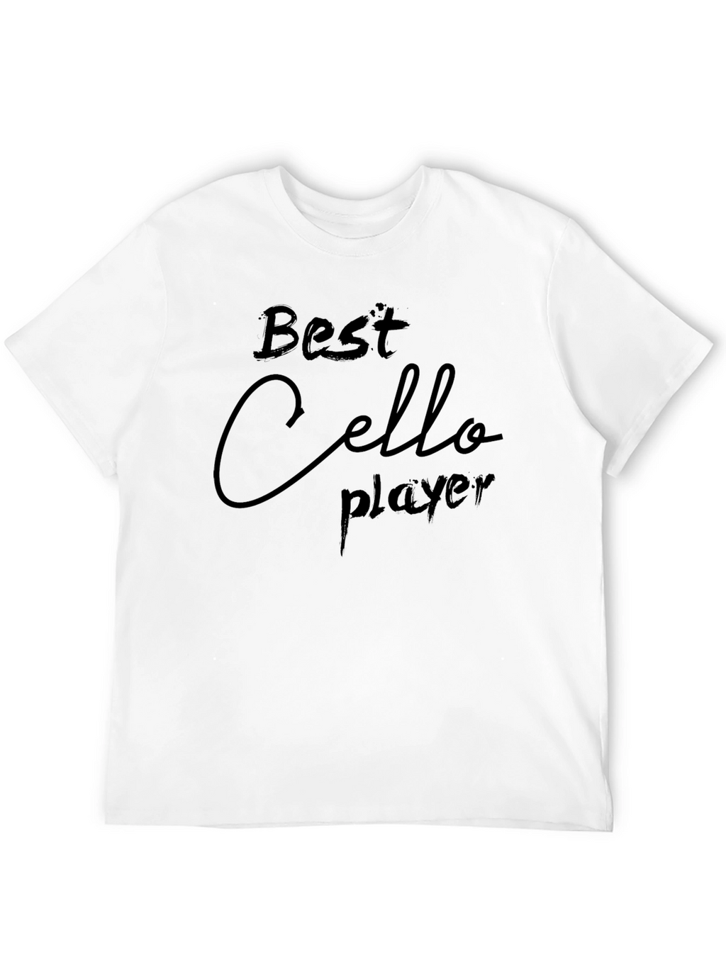 Best Cello Player Graphic Tee - Black