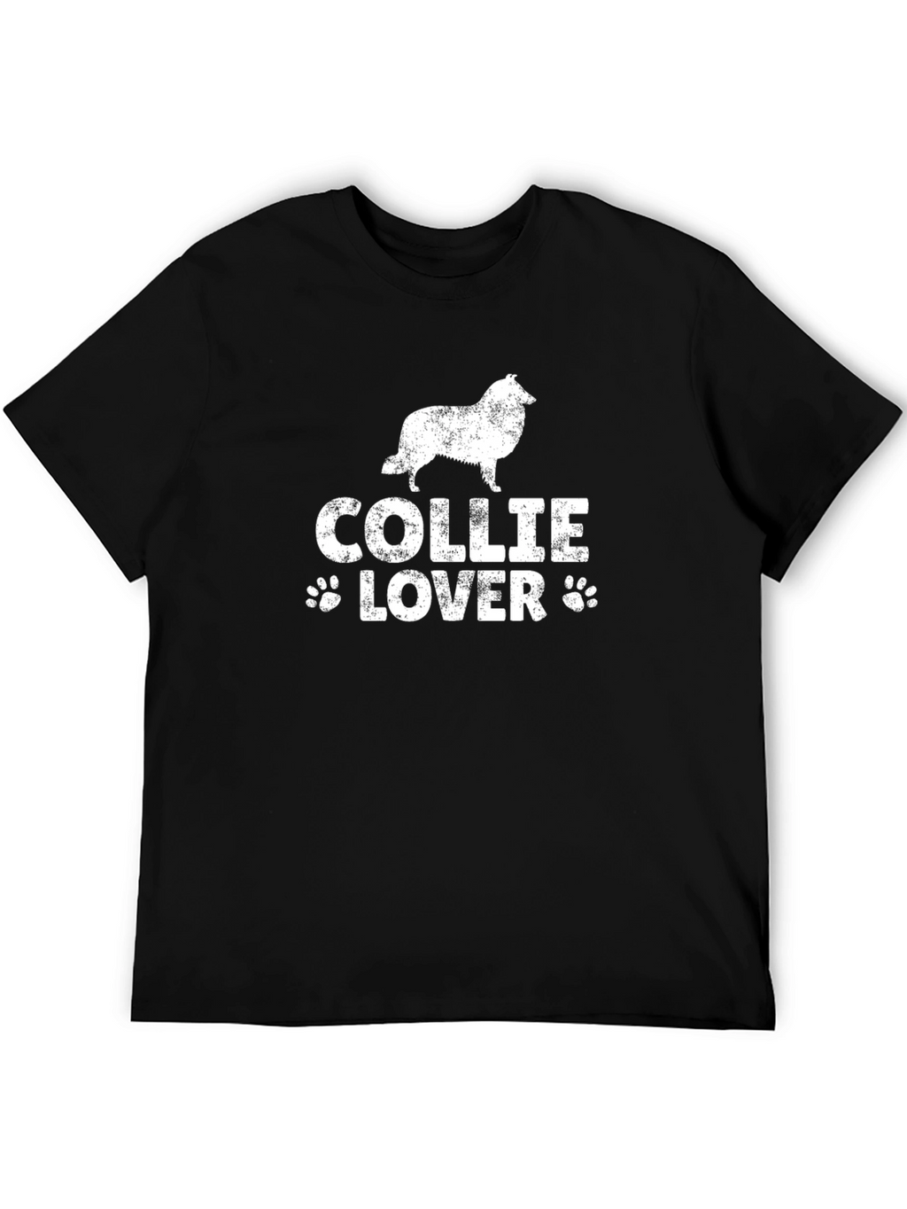 Collie Lover Black T-Shirt