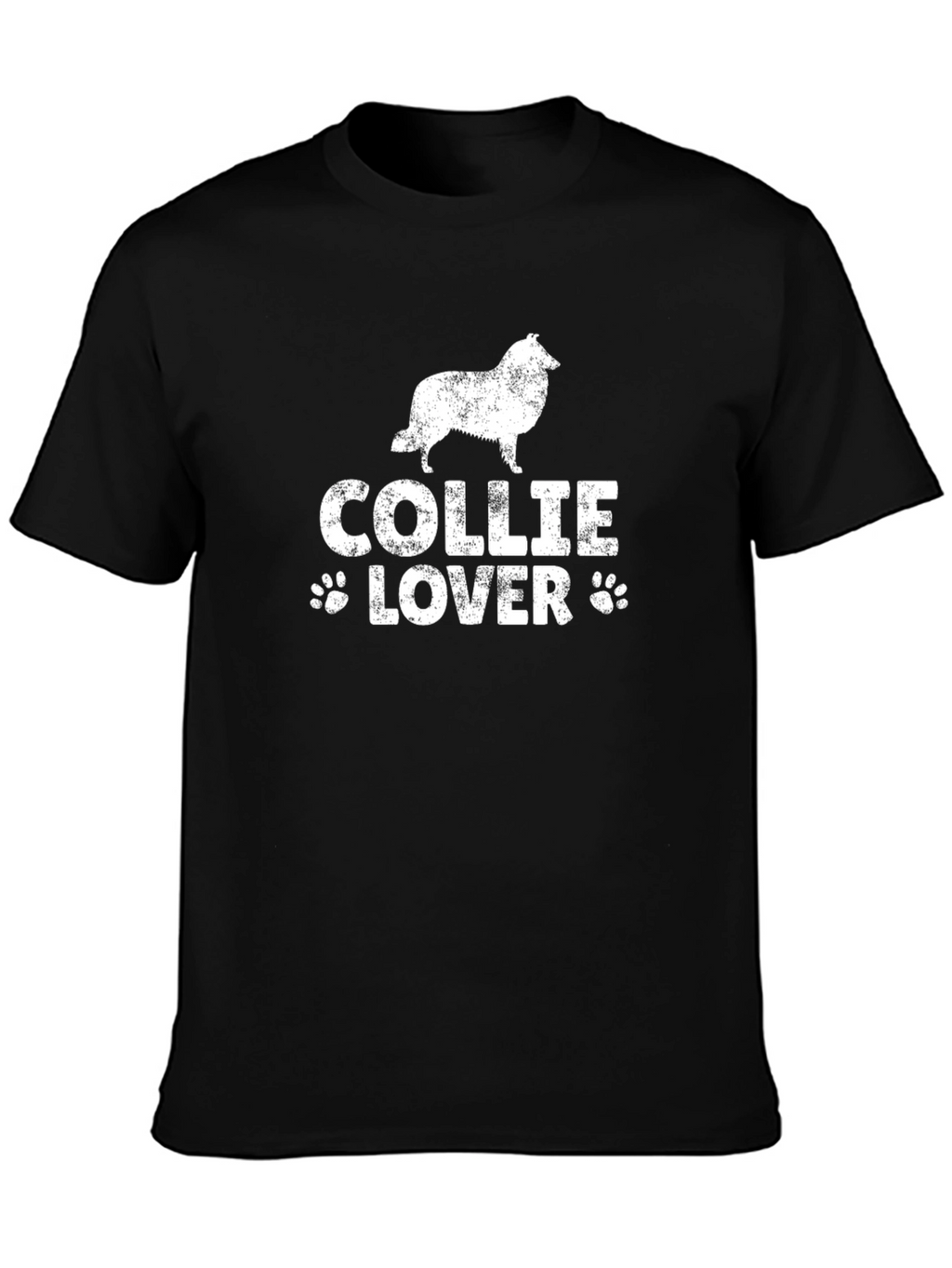 Collie Lover Black T-Shirt