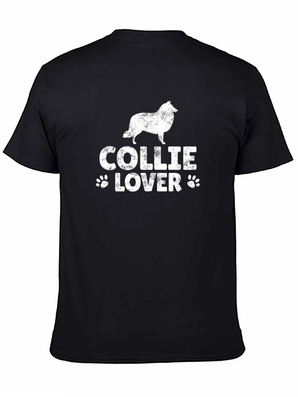 Collie Lover Black T-Shirt