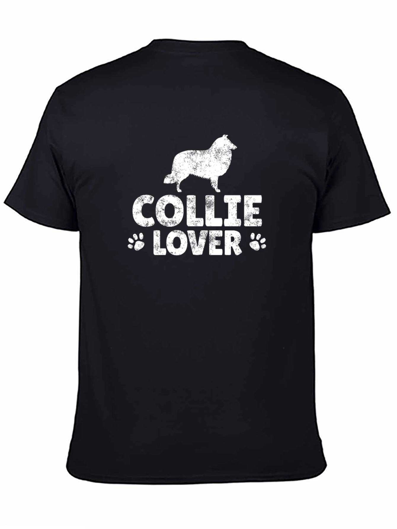 Collie Lover Black T-Shirt