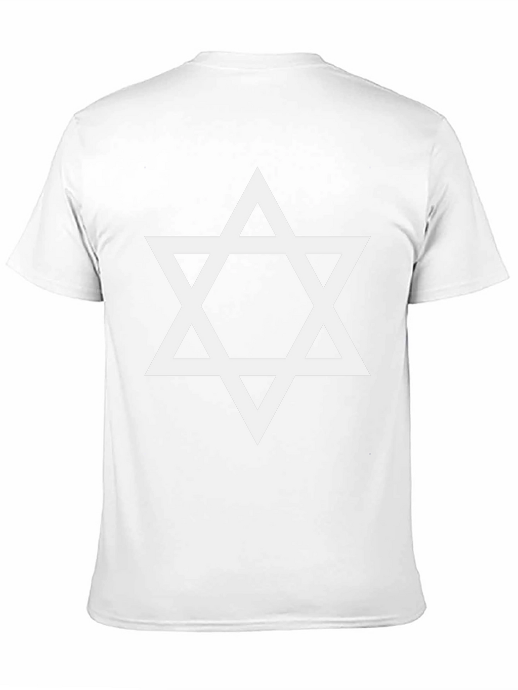 Star of David T-Shirt - Classic Black Tee