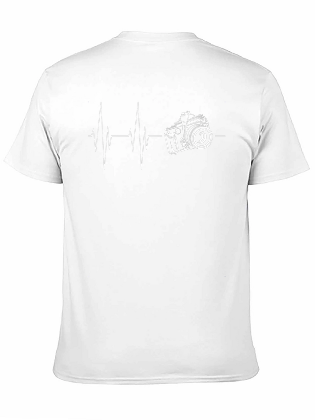 Camera Heartbeat T-Shirt - Photographers Tee
