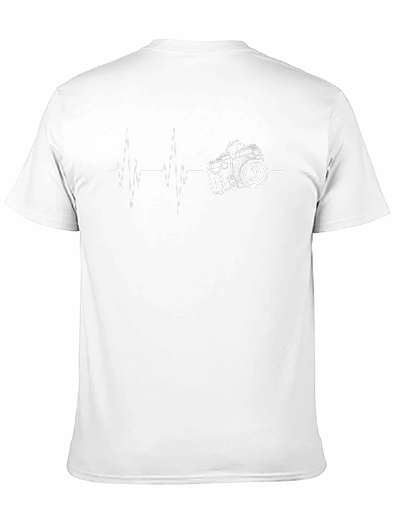 Camera Heartbeat T-Shirt - Photographers Tee
