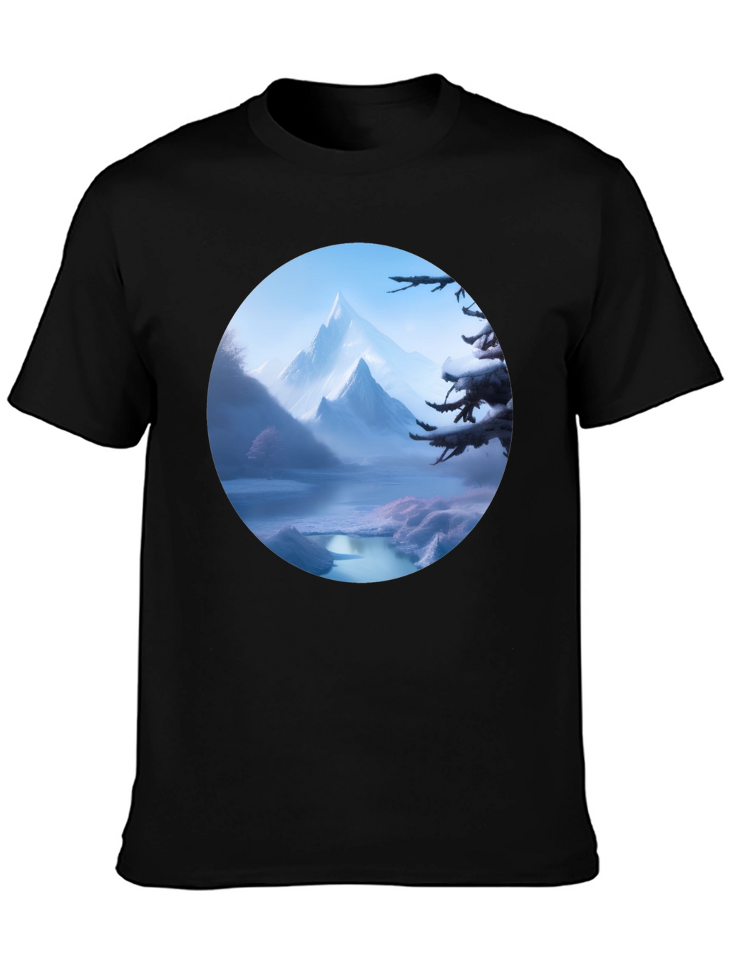 Scenic Mountain Vista Graphic Tee