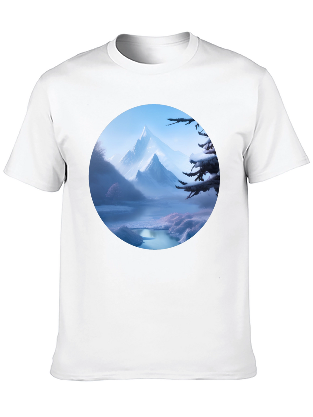 Scenic Mountain Vista Graphic Tee